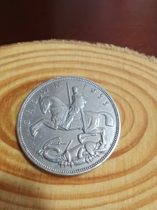 Moneda de una Corona Plata 925 año 1935