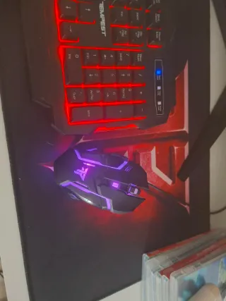 Teclado y Ratón Gaming Tempest RGB