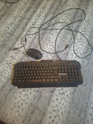 Teclado y Ratón Gaming Tempest RGB