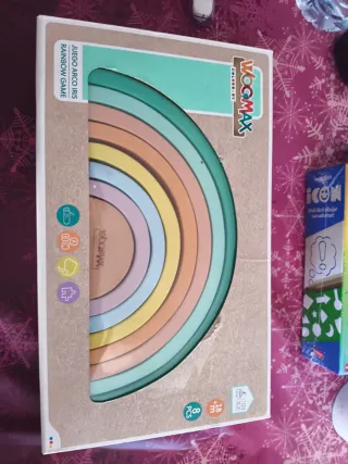 Juego Arco Iris WOOMAX 8 Piezas