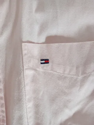 Camisa Tommy Hilfiger Talla M Rosa