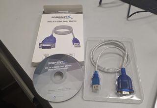 Adaptador USB a Serie DB9 Sabrent