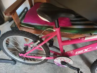 Bicicleta Infantil Rosa Butterfly 20 pulgadas