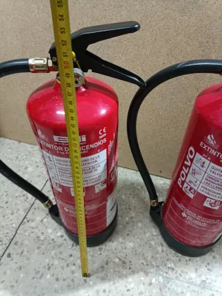 Lote 2 extintores Bili Polvo ABC