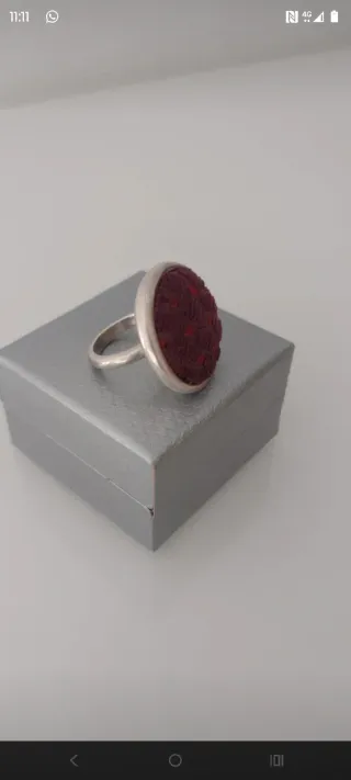 Anillo plata de Tous