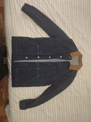 Chaqueta Zara Hombre Azul vaquera