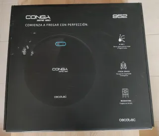 Robot Aspirador y Friega Suelos Conga Serie 950