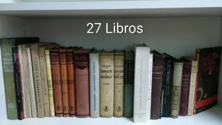 Lote libros antiguos S. XIX y XX coleccionistas