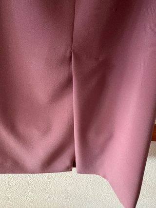 Pilar y Mella Blusa Morada Encaje Talla M