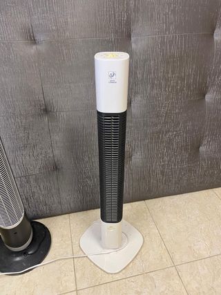 Ventilador de Torre Blanco y Negro