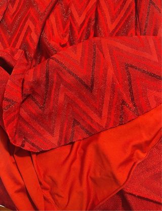 Vestito Missoni Zig Zag Rosso Taglia M