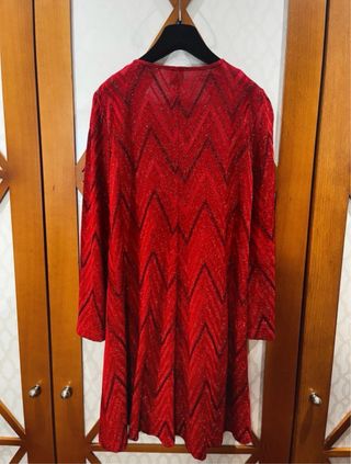 Vestito Missoni Zig Zag Rosso Taglia M