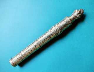 Portaminas antiguo chapado en oro