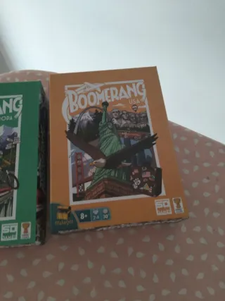 Pack Juegos Mesa Boomerang Europa y USA