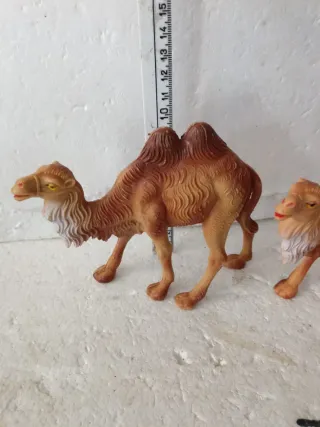 Cammelli per presepe in plastica