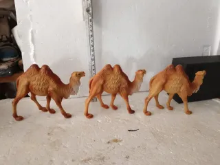 Cammelli per presepe in plastica