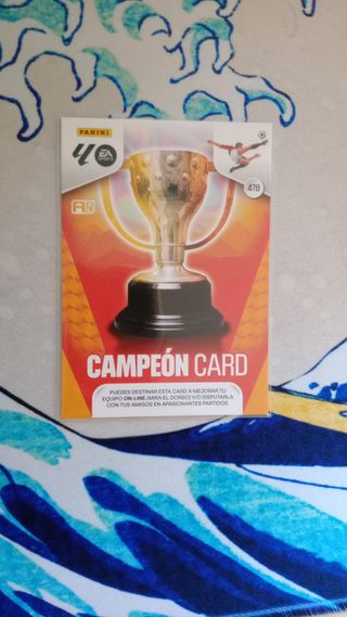Cromo CAMPEON CARD 25-26