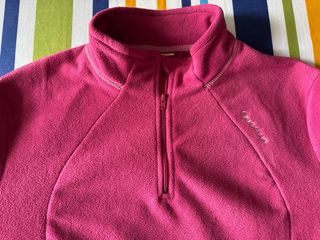 Sudadera polar rosa
