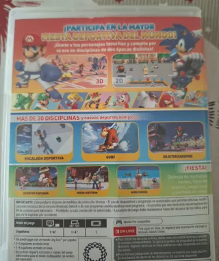 Mario & Sonic Juegos Olímpicos Tokyo 2020 Switch