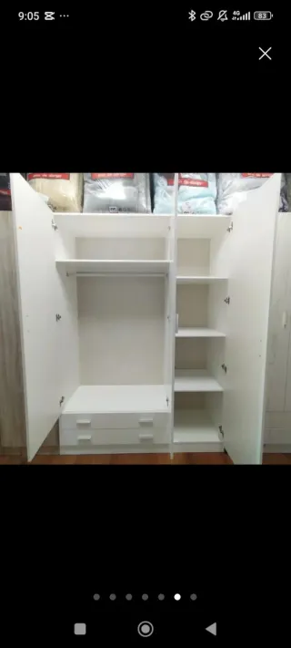 Armario nuevos de dos, tres y cuatro puertas