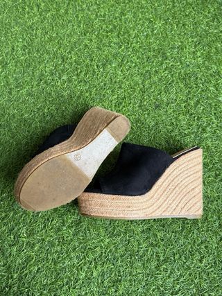 Sandalias plataforma Milaya negras