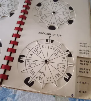 Metodo a Disco di Accordi Musicali S.Marotta