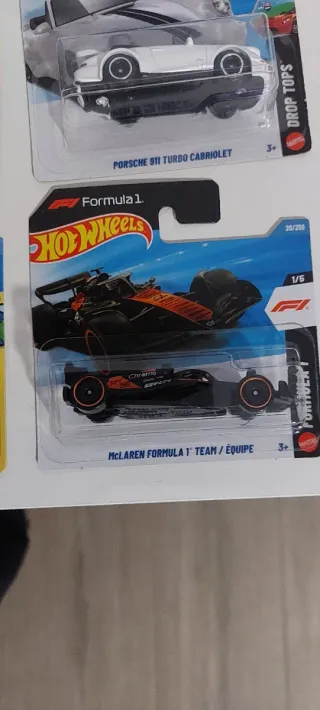 Lote 6 Hot Wheels: Ferrari F40 , Audi RS6, Porsch