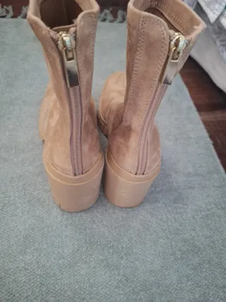 Botas ante tacón plataforma talla 37