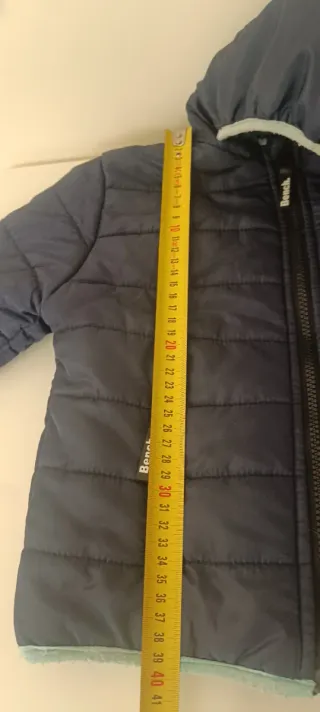 Giacca Bench bambino blu 3/4 anni