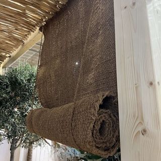 Alfombra / valla de fibra de coco / cortina 2x3 m