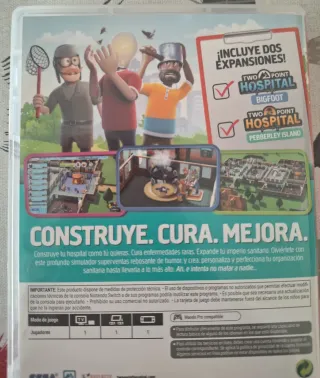 Two Point Hospital Nintendo Switch