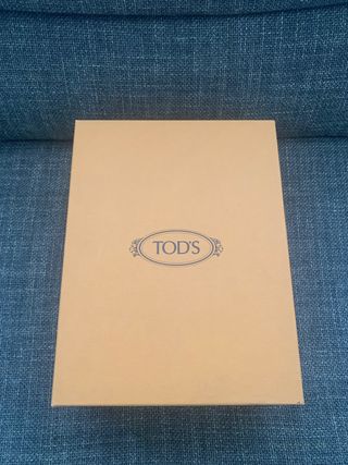 Botines Tod's Piel Marrón con funda y caja