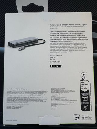 Belkin Connect USB-C 6-in-1 Multiport Adapter