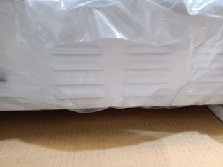 Kekai Chimenea Eléctrica de Pared Empotrable para Interior 1600W Alaska 128x26x61 cm con Simulación de Fuego 2 Niveles de Potencia con Mando