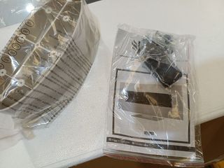 Kekai Chimenea Eléctrica de Pared Empotrable para Interior 1600W Alaska 128x26x61 cm con Simulación de Fuego 2 Niveles de Potencia con Mando