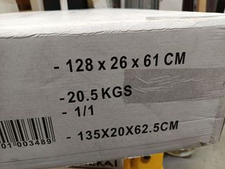 Kekai Chimenea Eléctrica de Pared Empotrable para Interior 1600W Alaska 128x26x61 cm con Simulación de Fuego 2 Niveles de Potencia con Mando