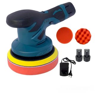 Lucidatrice Levigatrice Auto 12V 2 Batterie