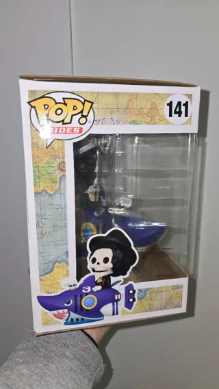 Funko Pop! One Piece Brook con Tiburón
