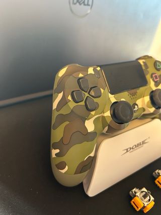 Mando PS4 Camuflaje con joysticks magnéticos