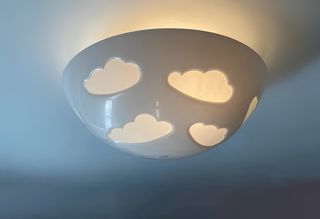 Set di 2 lampade da soffitto Nuvole IKEA Bianca