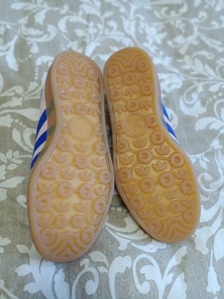 Zapatillas Adidas Gazelle Rosa y Azul