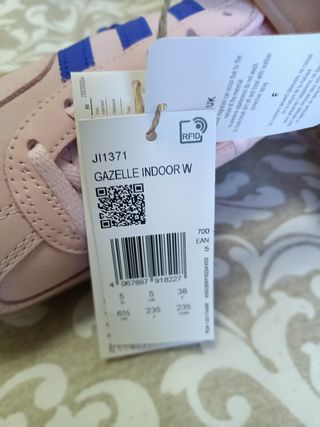 Zapatillas Adidas Gazelle Rosa y Azul