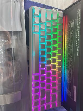 Teclado Magnético Aula HERO 68HE Blanco