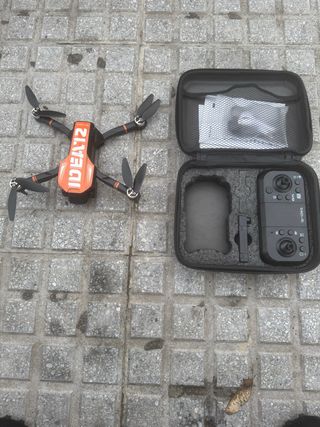 Dron IDEATZ Negro y Naranja