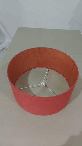 5 Lampade Tulipano in Tela Rossa