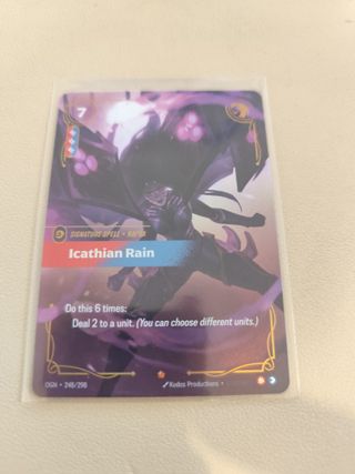 Icathian Rain - Carta Riftbound