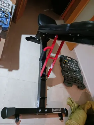 Banco de pesas ajustable profesional