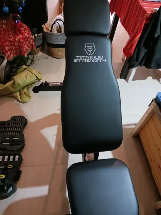 Banco de pesas ajustable profesional