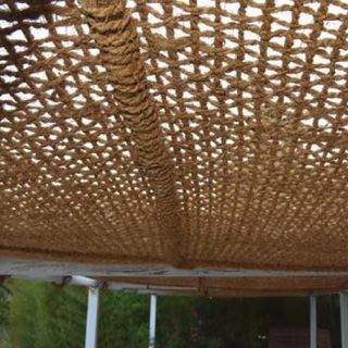 Toldo de coco 3x3m - Sombrilla jardín para pérgola