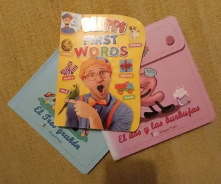 3 libros infantiles blippi y más